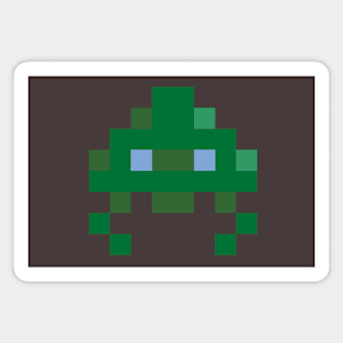 Retro gaming Space Invader Magnet